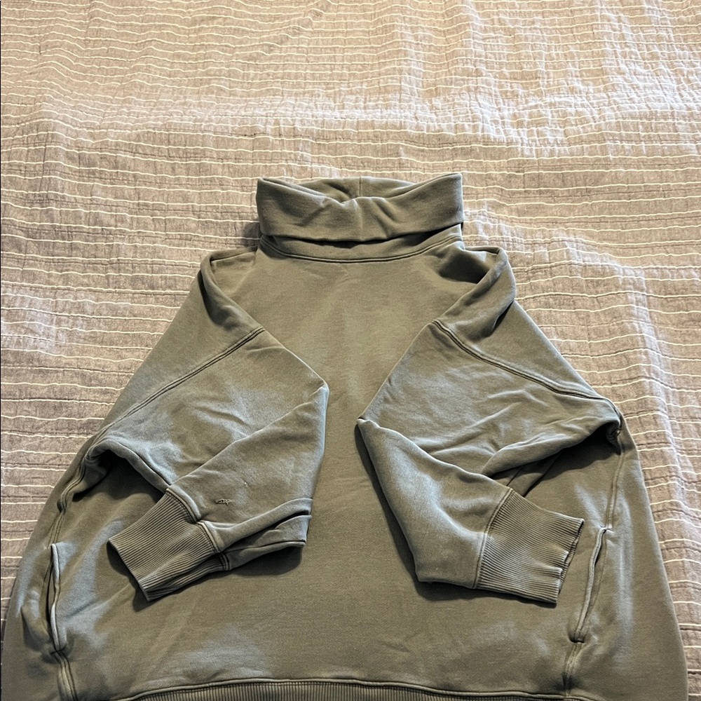 Aerie Forest/Sage Green Knit Top